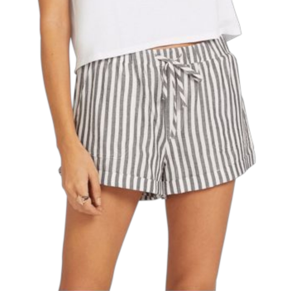 NWOT Volcom Women's Sunday Strut Engineer Stripe Short M - Picture 2 of 16
